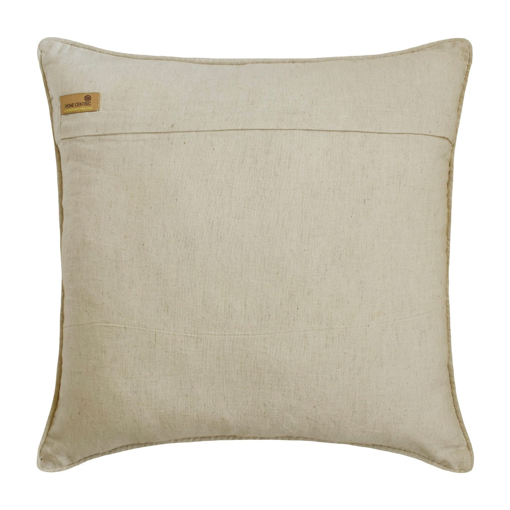 Tavas - Pink & Purple Cotton Throw Cushion Cover