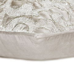 Thoshawah - Grey Velvet Throw Cushion Cover