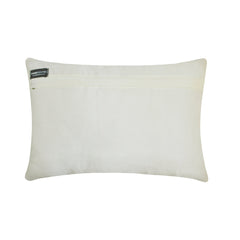 All Eyes on Ivory - Ivory Silk Lumbar Cushion Cover