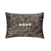 Quartz Center Grey Lumbar Pillow Cover