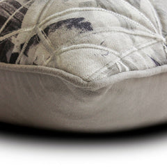 Web World - Grey Cotton Throw Cushion Cover