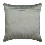 Starlight Silver - Silver Silk Throw cushion Cover