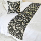 Circlewise Decorative Bed Runner and Cushion Cover