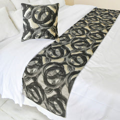 Circlewise Decorative Bed Runner and Cushion Cover