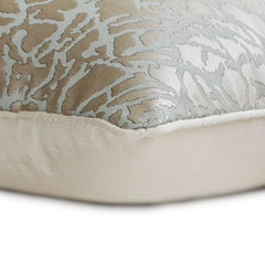 Interlaced - Blue Jacquard Throw Cushion Cover