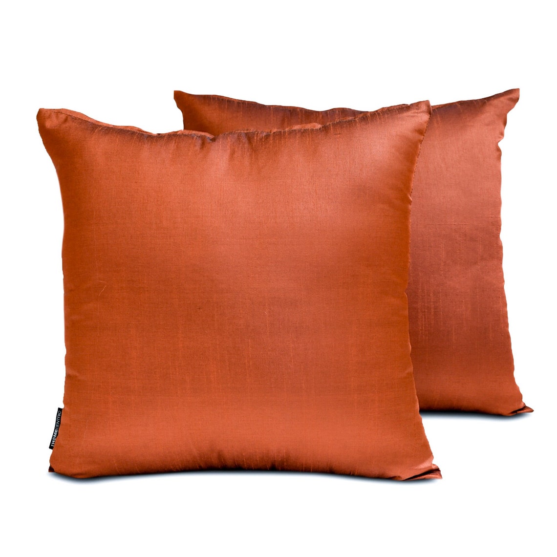 Rust Luxury Throw Cushion Cover