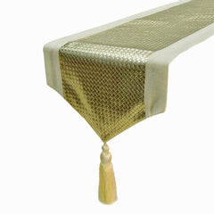 Leather Goldsmith Decorative Table Runner