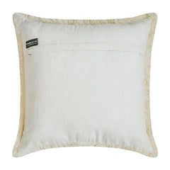 Watercolor Visions - Coral Cotton Linen Throw Cushion Cover