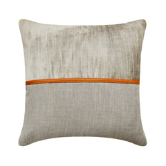 Cozy Cord Taupe Throw Cushion Cover