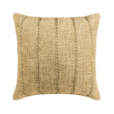 Chain Reaction Gold Throw Pillow Cover