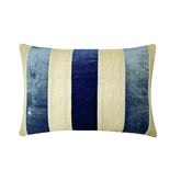 Swathe Blue Lumbar Pillow Cover