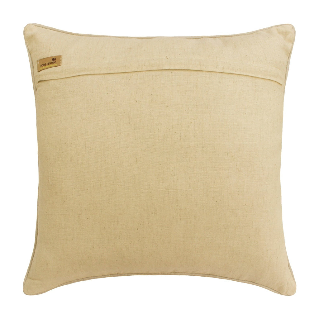 Chain Reaction Gold Throw Pillow Cover