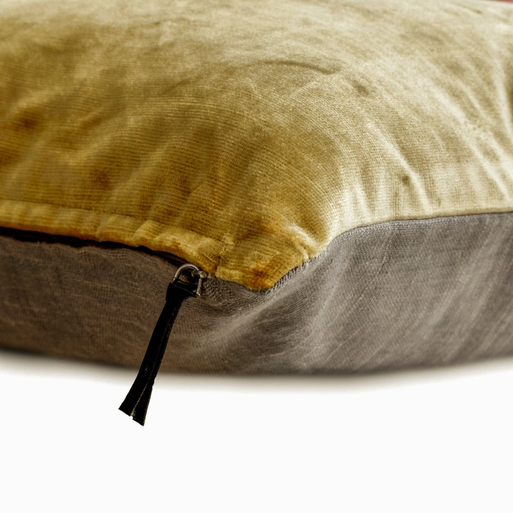 Velvet Gold Jules Throw Cushion Cover