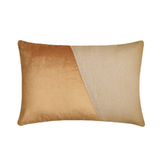 Velutinous Fuchsia - Fuchsia Velvet & Linen Lumbar Pillow Cover