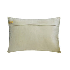 Aabharana - Grey Jacquard Lumbar Cushion Cover
