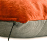 Velvet Gold Jules - Gold Velvet Throw Cushion Cover