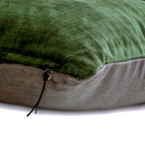 Velvet Gold Jules - Gold Velvet Throw Cushion Cover