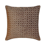 Chevron Locked Throw Pillow Cover