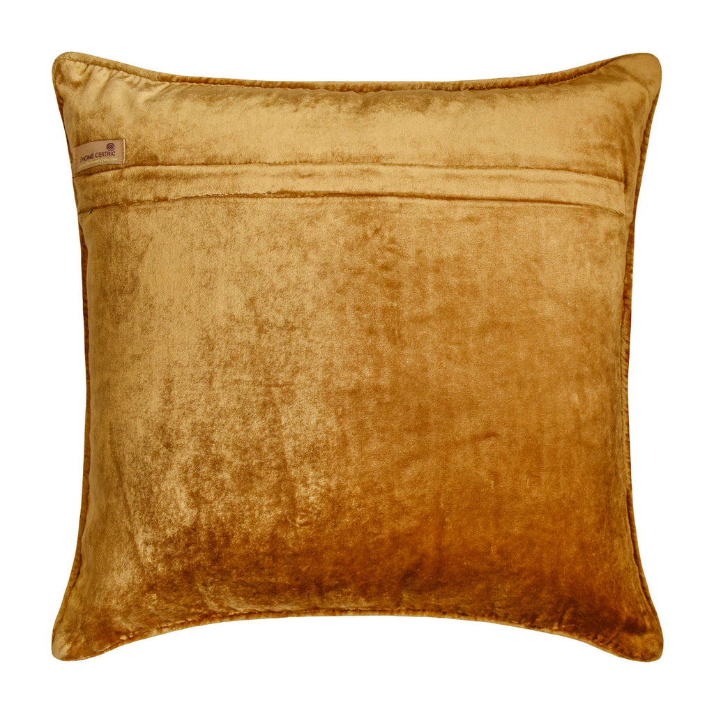 Cressida - Gold Velvet Throw Cushion Cover
