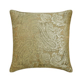 Paisley Brown Smitten Throw Pillow Cover