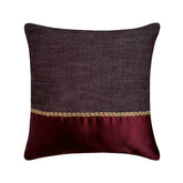 Jute Wine Suit Throw Cushion Cover