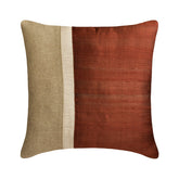 Rust Silkastic Decorative Euro Sham