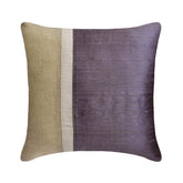 Purple Silkastic Throw Pillow Cover