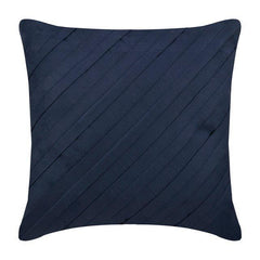 Contemporary Light Sea Blue - Sea Blue Faux Suede Throw Pillow Cover