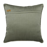 Steel Damask Silver Damask Throw Pillow Cover