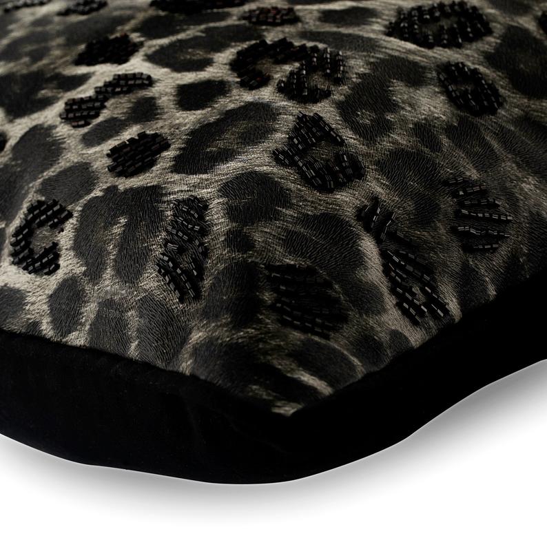 Spotted Wild Animal LeopardThrow Cushion Cover