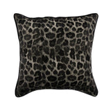 Spotted Wild Grey Leopard Throw Cushion Cover