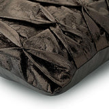 Stunning Charcoal Textured Throw Cushion Cover