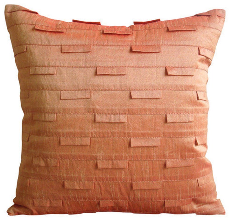 Brown Ocean - Brown Art Silk Throw Cushion Cover