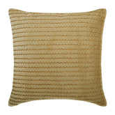 Gold Walk Beaded Throw Cushion Cover
