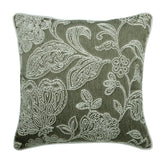Vintage Tender Ivory embroidered Pillow Cover