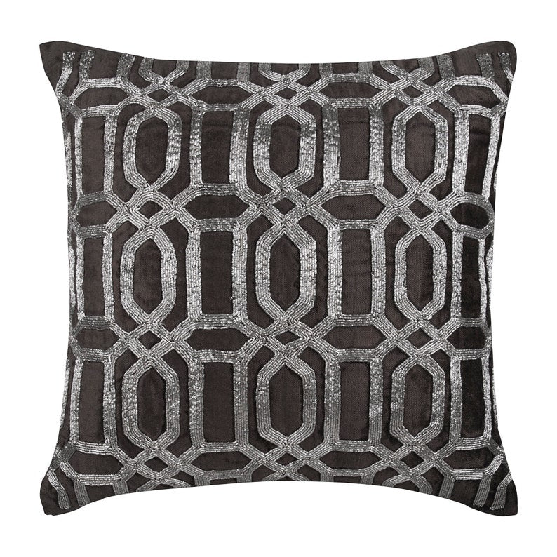 Turkish Golden - Gold Velvet Throw Pillow Cover