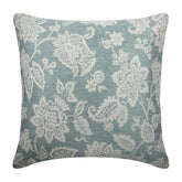 Vintage Fleur Embroidered Throw Pillow Cover