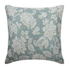 Vintage Fleur Embroidered Throw Pillow Cover