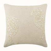 Sea Horse Pearls Euro Sham