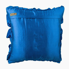 Vintage Blues - Blue Satin Decorative Euro Sham