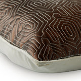 Trunk Show Trellis Throw Pillow Cover