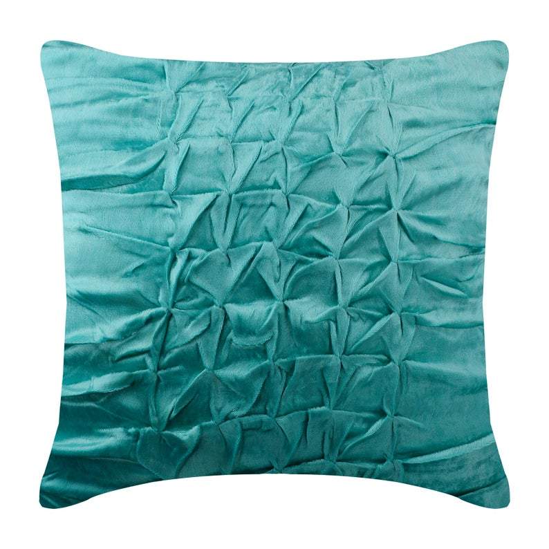 Turquoise Knots Euro Sham