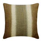 Quilted Ombre Striped Decorative Euro Sham