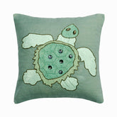 Turtle Dove Embroidery Throw Cushion Cover