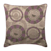 Purple Wheels Throw Cushion Cover