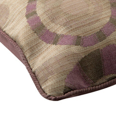 Purple Wheels - Purple Silk Throw Cushion Cover