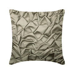 Silver Wave Throw Pillow Cover
