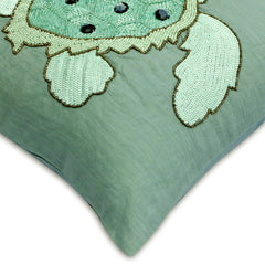 Turtle Dove Blue Throw Cushion Cover