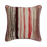 Cherry Martini Red Silk hrow Euro Sham