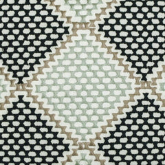 Diamond Dotty - Blue Cotton Throw Cushion Cover